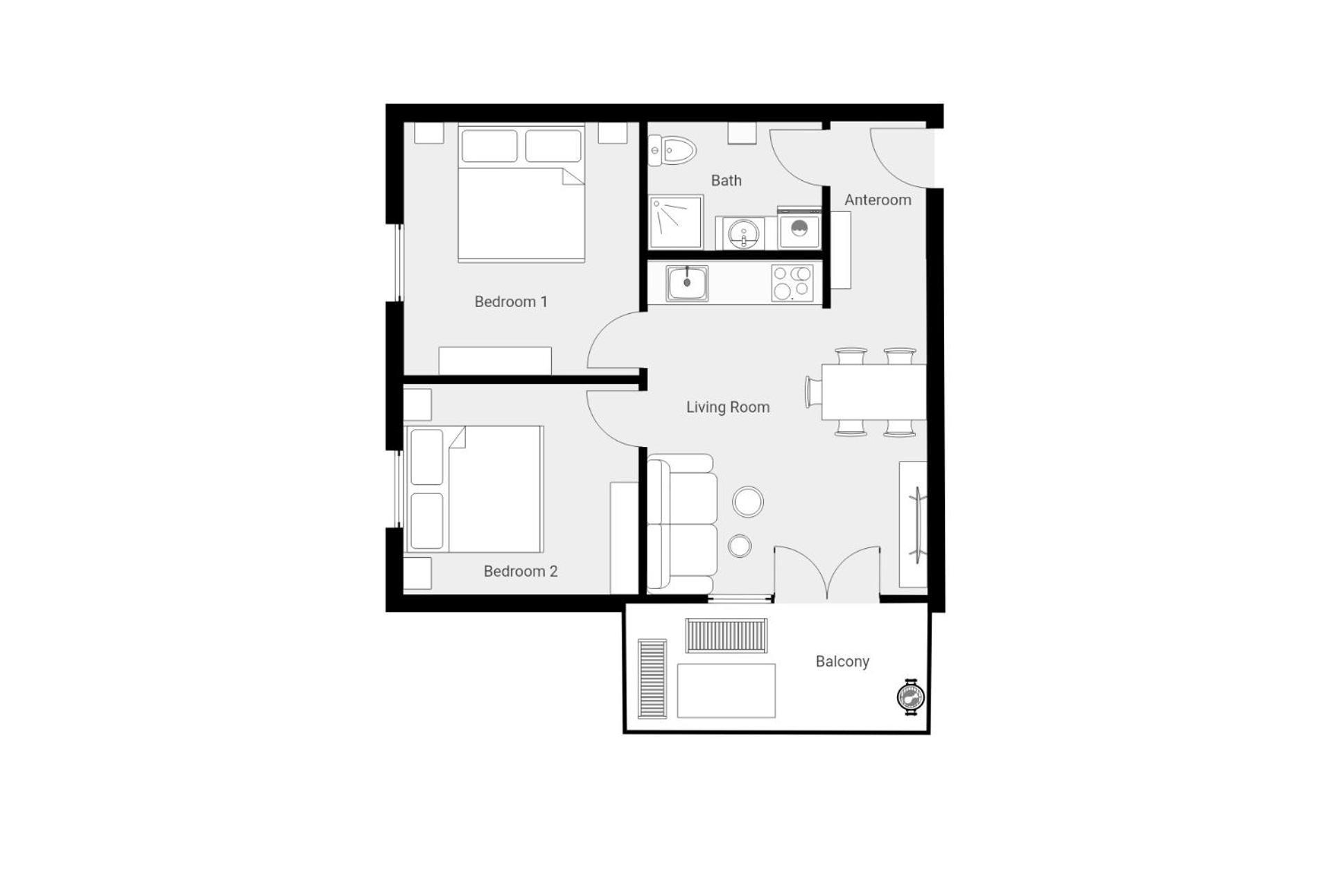 Apartment App Tulum-30m Zum Meer, Privatparkplatz, Balkon, 50'smarttv, Sat *